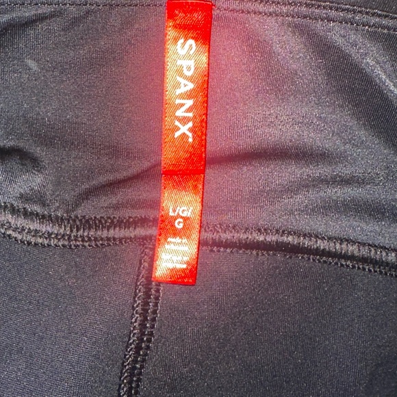 SPANX Faux Leather Leggings - Picture 2 of 11